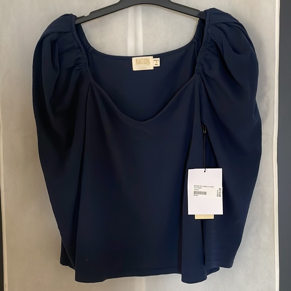 NATION LTD ARABELLE TOP size S - Picture 2 of 3